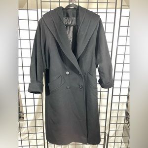 Vintage Gemini Saks 5th Avenue Pure Wool Coat Womens Medium Large Lined
